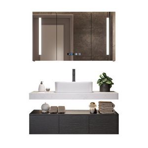 BOTON STONE Modern New Design Style Whole Set Furniture Small Bathroom Vanity Cabinet