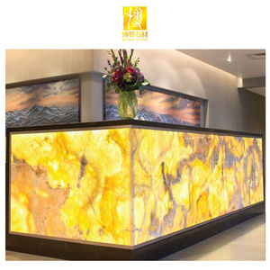 BOTON STONE Artificial Marble Translucent Stone Alabaster Price Onyx Decoration Countertop Alabaster Sheet Slab