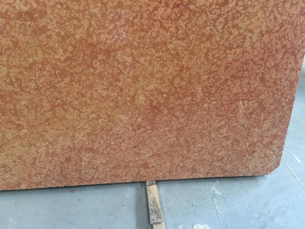 Hot sale light red marble stone slab for flooring