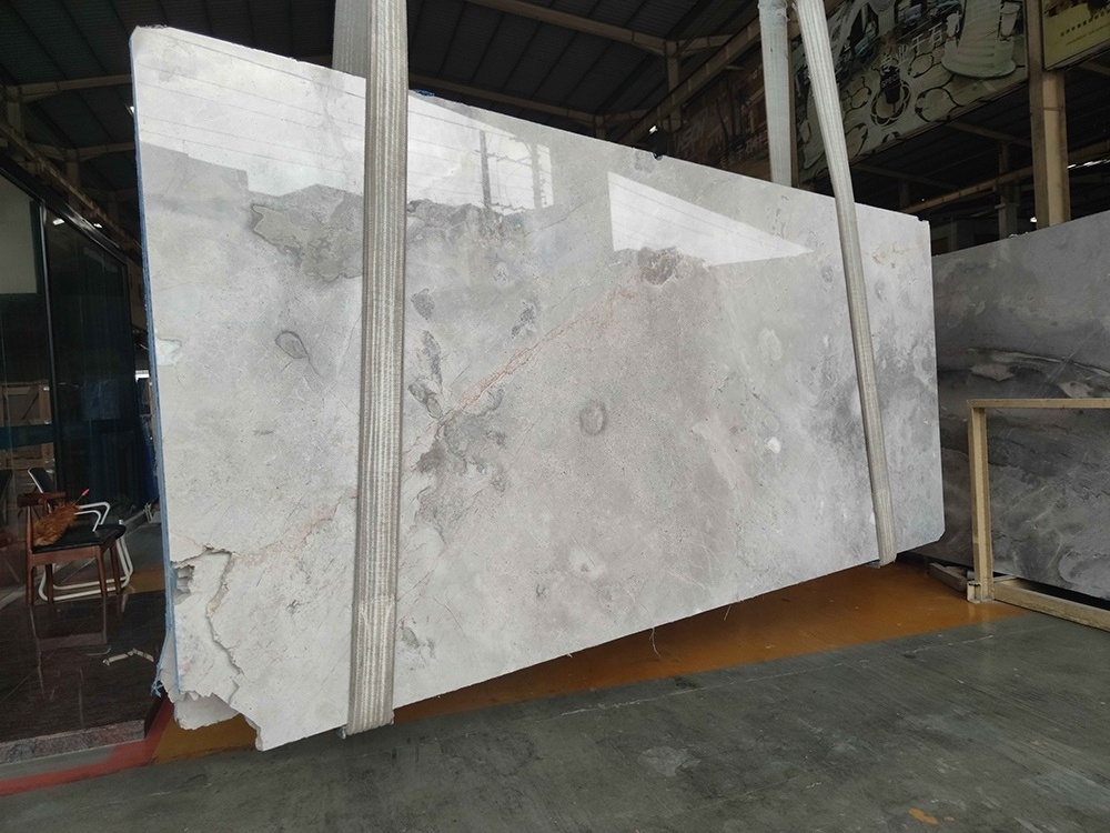 BOTON STONE Grey Marble Stair Grey Marble Exterior Luxury Grey Marble Adhesive Wallpaper