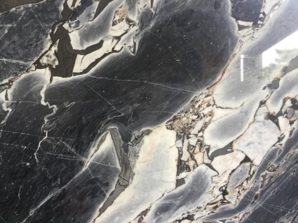 Yunfu stone galaxy blue marble slabs tiles countertop