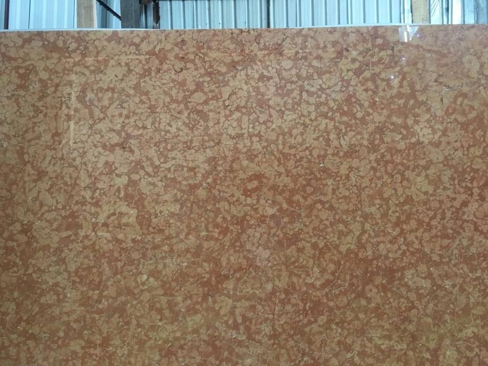 Hot sale light red marble stone slab for flooring