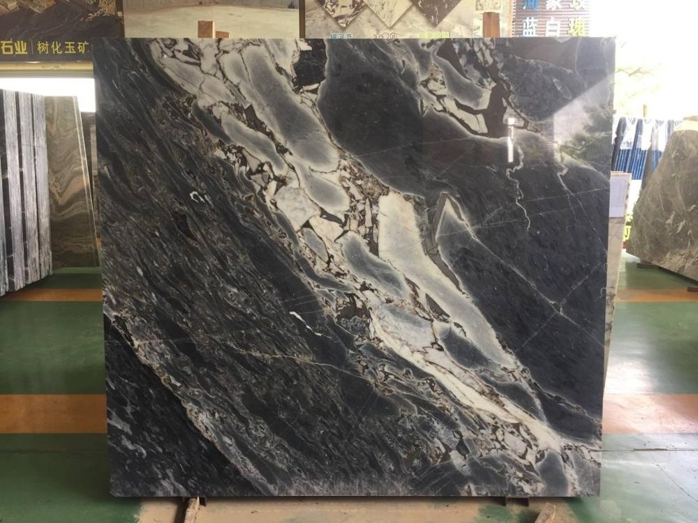 Yunfu stone galaxy blue marble slabs tiles countertop