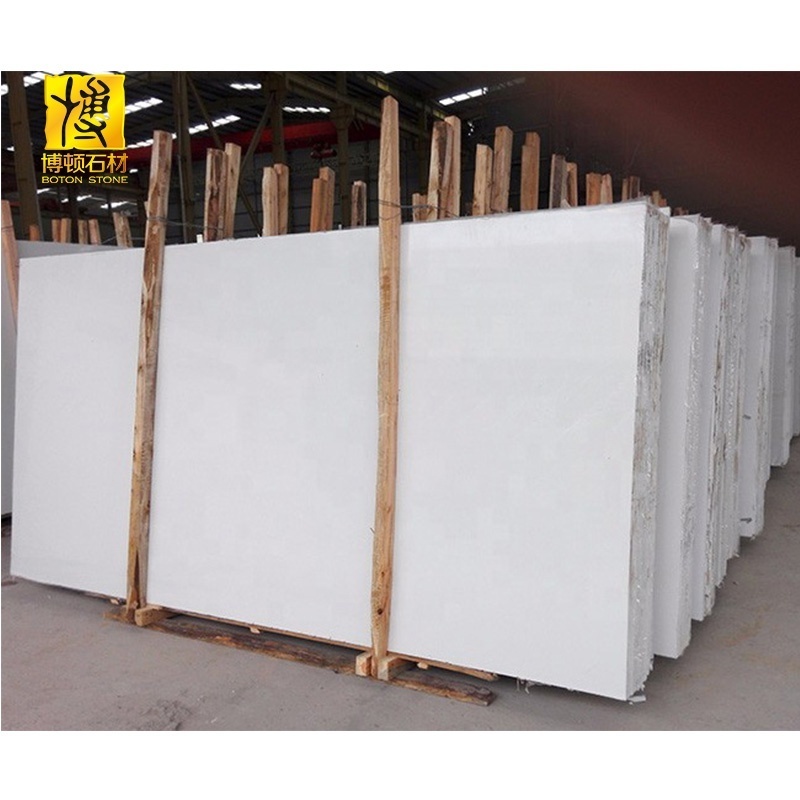 BOTON STONE Artificial Glass Nano White Marble Stone Market Crystallized Glass Competitive Price