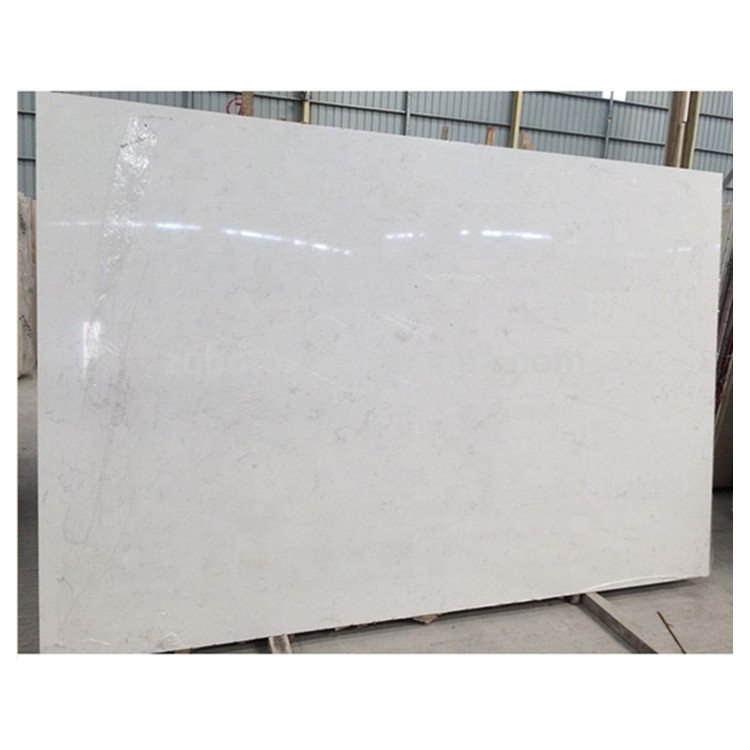 BOTONSTONE Artificial marble Carrara White man-made engineered faux marble slabs for bathroom