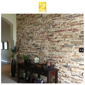 BOTON STONE Artificial Indoor Cladding Slate Cultural Decorative Stones Faux Stone Wall Panels