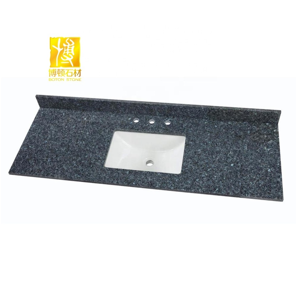 Artificial Stone Modern Bathroom Sink Granite Vanity Top with sink