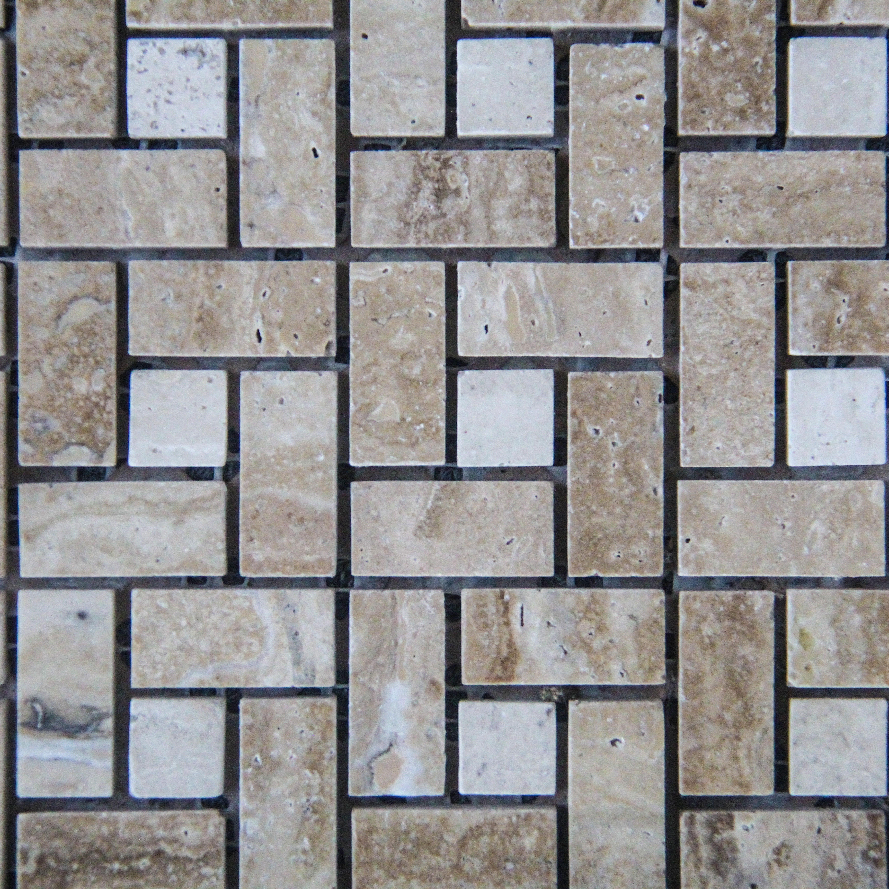 Cheap price Mix Rectangle Marble brass inlay tile Mosaic Tiles Philippines