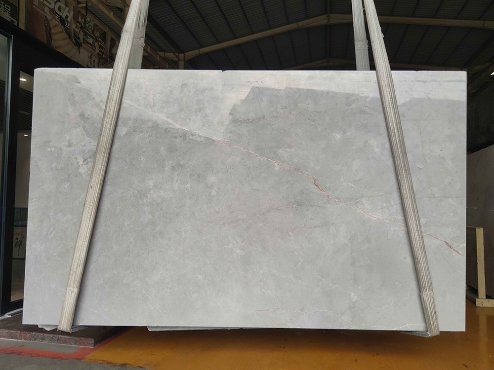 BOTON STONE Grey Marble Stair Grey Marble Exterior Luxury Grey Marble Adhesive Wallpaper