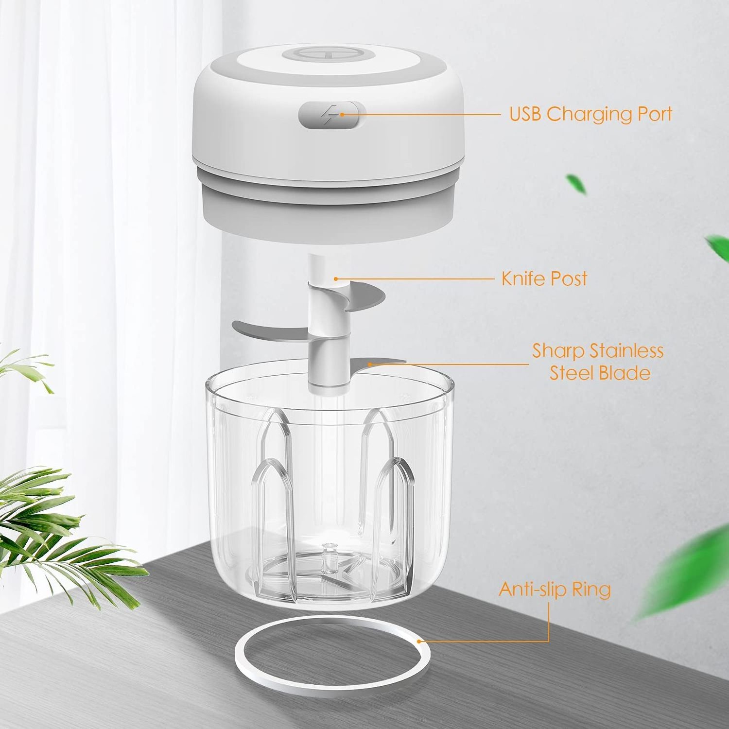 Electric Mini Vegetables And Fruits Food Processor Blender With Multifunctional Meat Chopper baby food blender