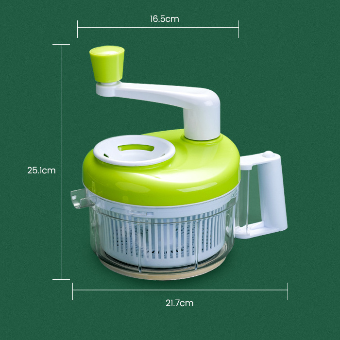 Kitchen Hand Crank Food Processor Baby Food Maker Manual Food Chopper Meat Grinder Vegetable Dicer kitchen accessories