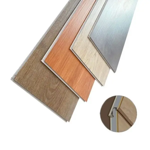 Fire Resistant Laminate Flooring click lock vinyl plank flooring 8mm Mdf Flooring