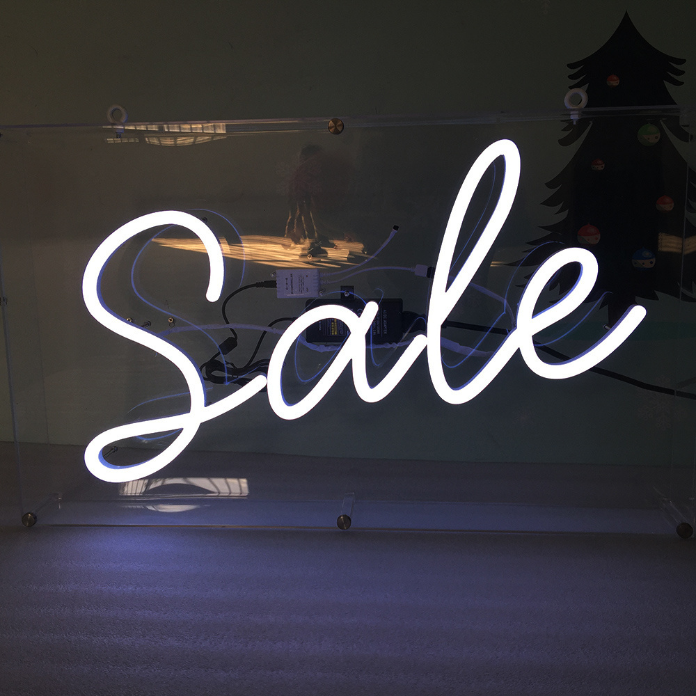 professional factory hot sale quality led advertising neon letters custom made acrylic board neon lighting signs