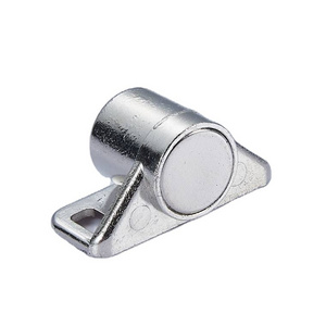 Furniture Accessories Zinc Iron Strong Magnetic Solid Wood Kitchen Door Stop Catch Latch