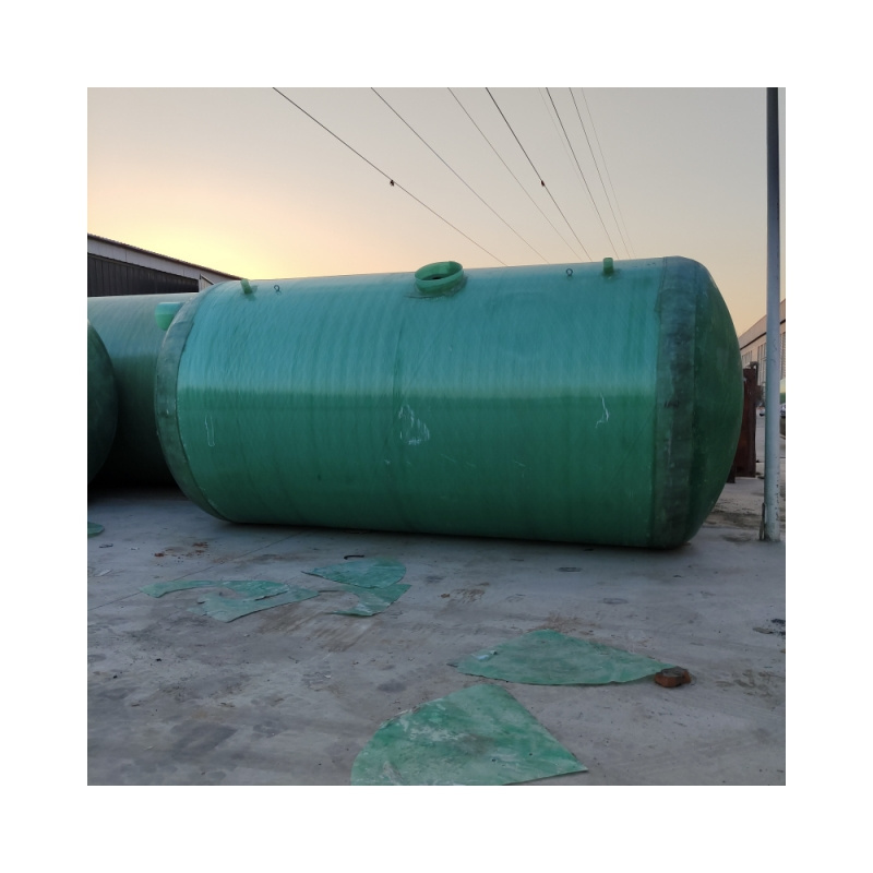 Frp Fiberglass Septic Tank Used In Domestic Sewage Treatment