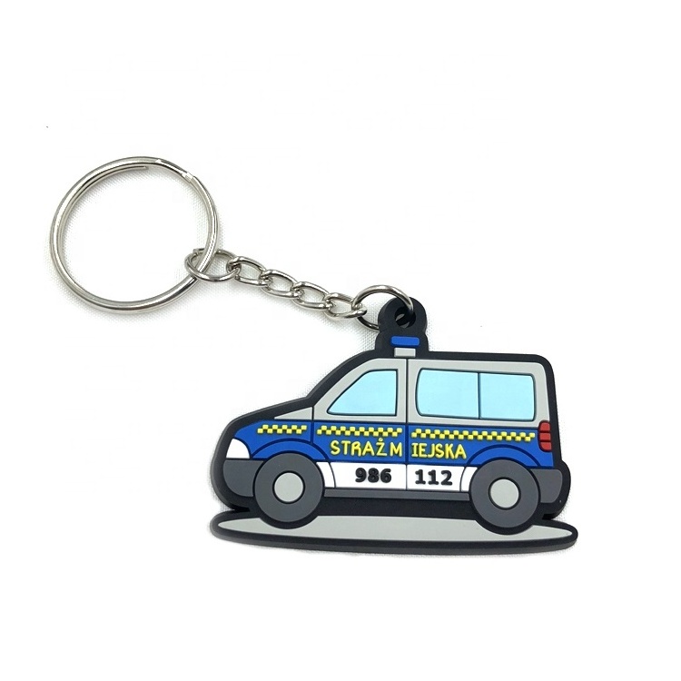 Promotional Custom your design with simulated car model gifts soft rubber keychain 3d custom pvc keychains