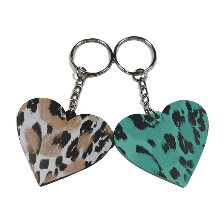 Factory Made Your Own PVC Keychain QR Code Heart Rubber Keyring Custom  Keychain