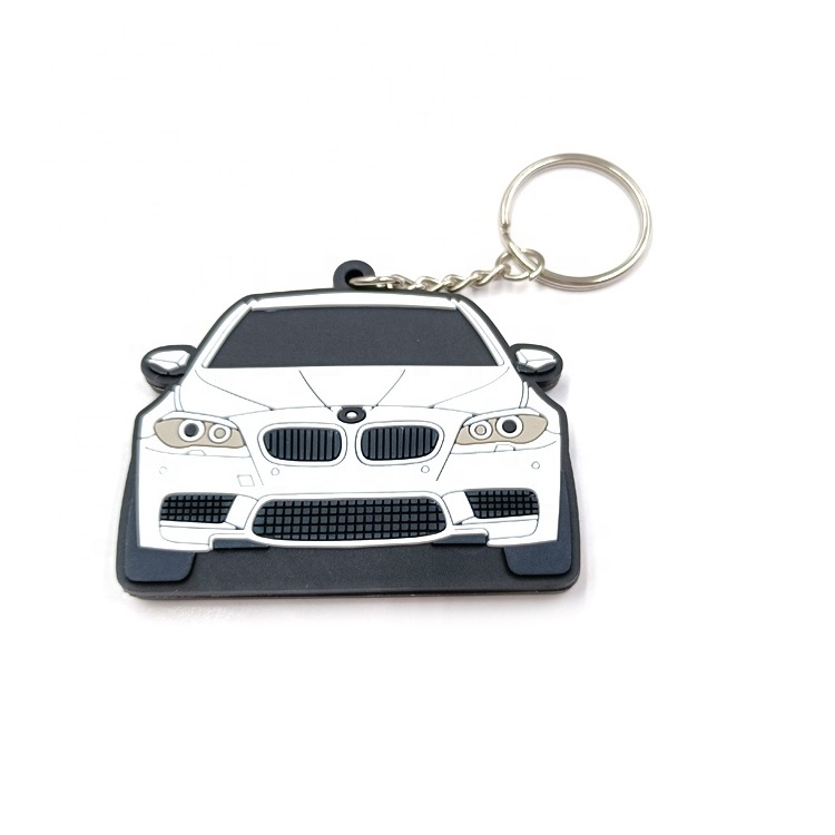 Factory Motorcycle Car Keychain Key Chains Custom PVC Rubber Keychain Machine