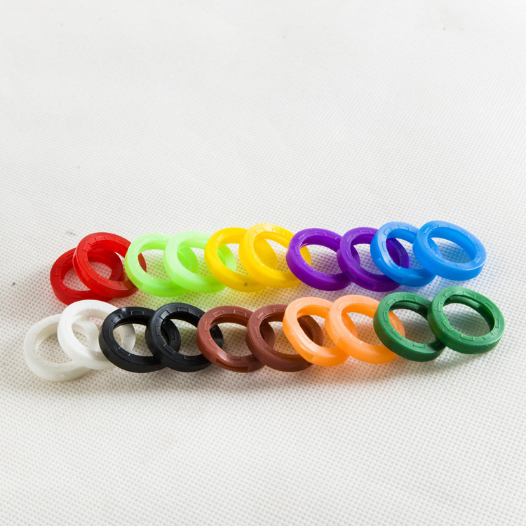 Wholesale soft rubber key cover/silicone identification cover/colorful key cover skeleton cap