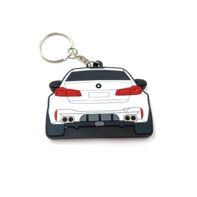 Promotional Custom your design with simulated car model gifts soft rubber keychain 3d custom pvc keychains