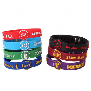 Promotional Personalised Adjustable Silicone Bracelet Wristbands for Events Festival Wristbands