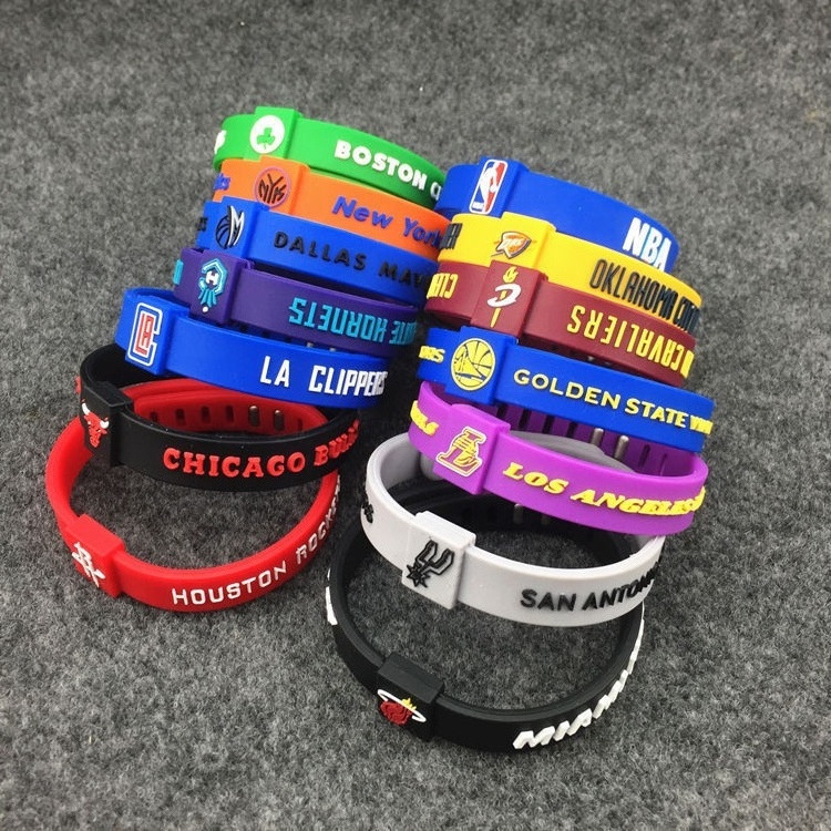 Promotional Personalised Adjustable Silicone Bracelet Wristbands for Events Festival Wristbands