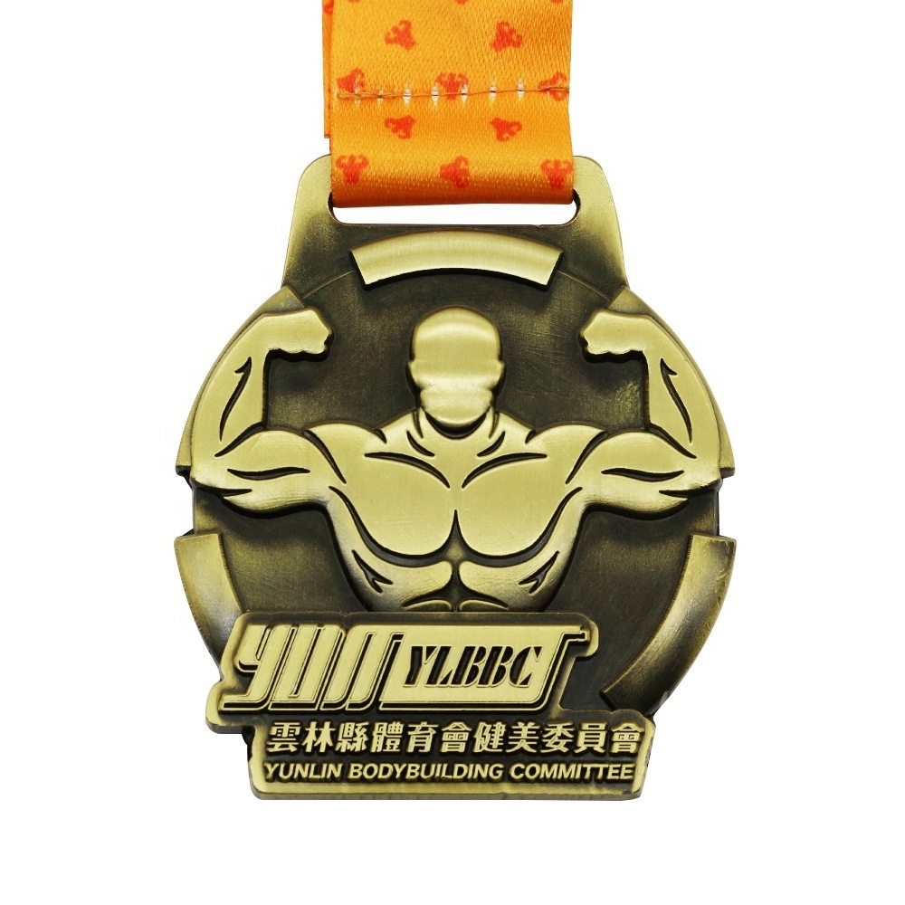 Design your own sport metal medals logo marathon running finisher Zinc alloy custom medal with box