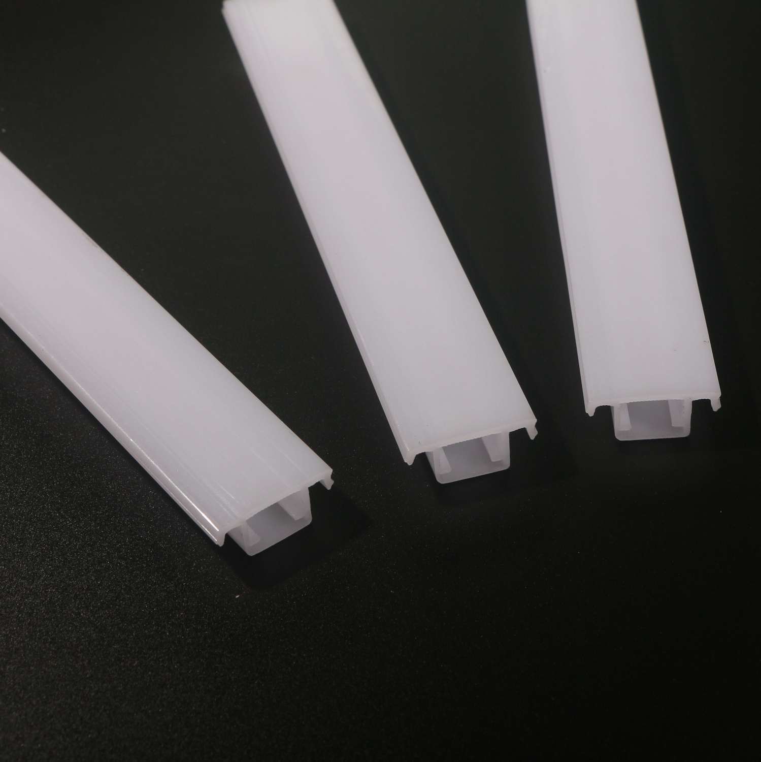 NEW Modern Indoor LED Light Cover 14-75mm Width Transparent Diffuser PC Material for Office Classroom Lighting