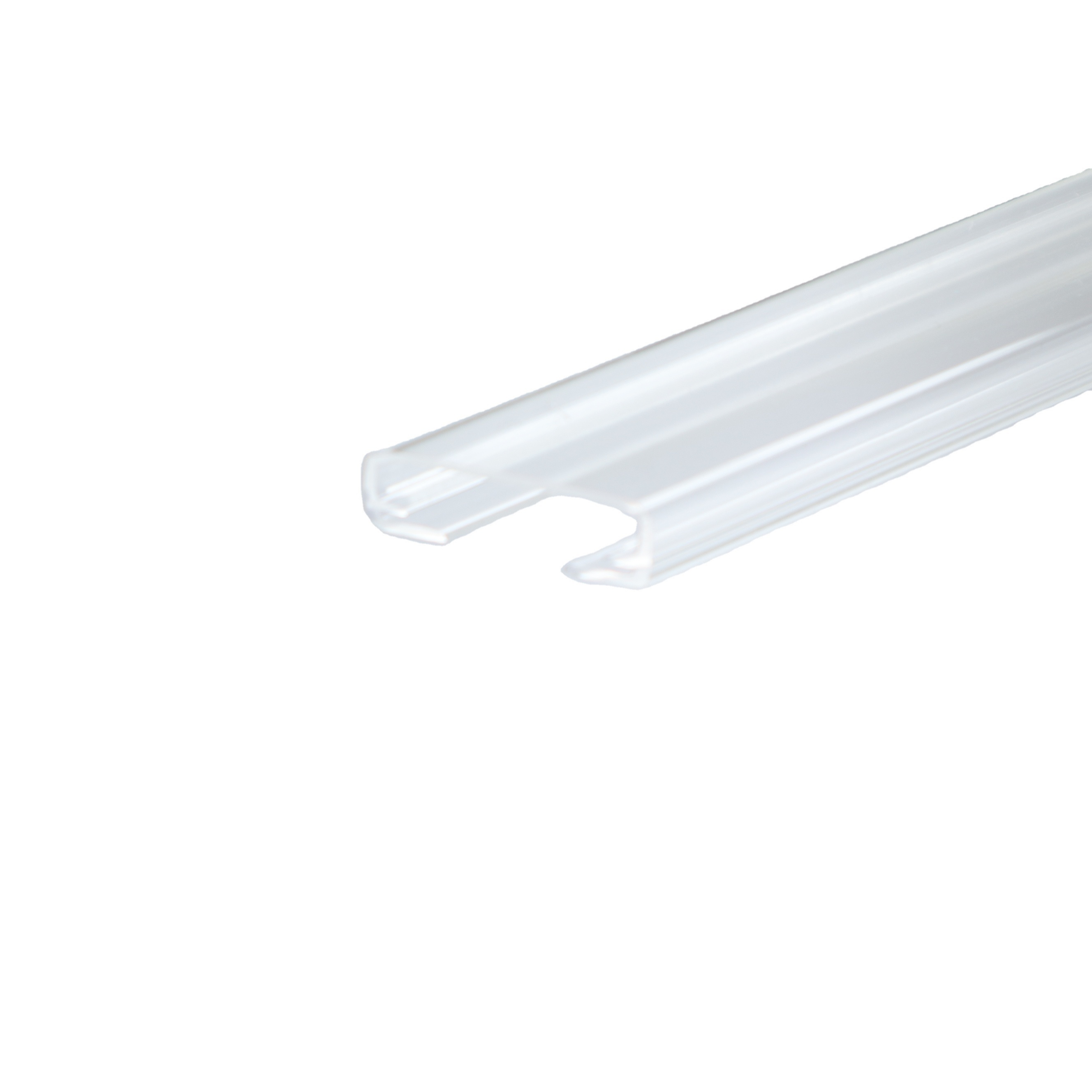 Custom Durable LED Plastic Lampshade Linear Light Cover with Diffusion Feature Elegant Shades & Covers for Lighting Fixtures