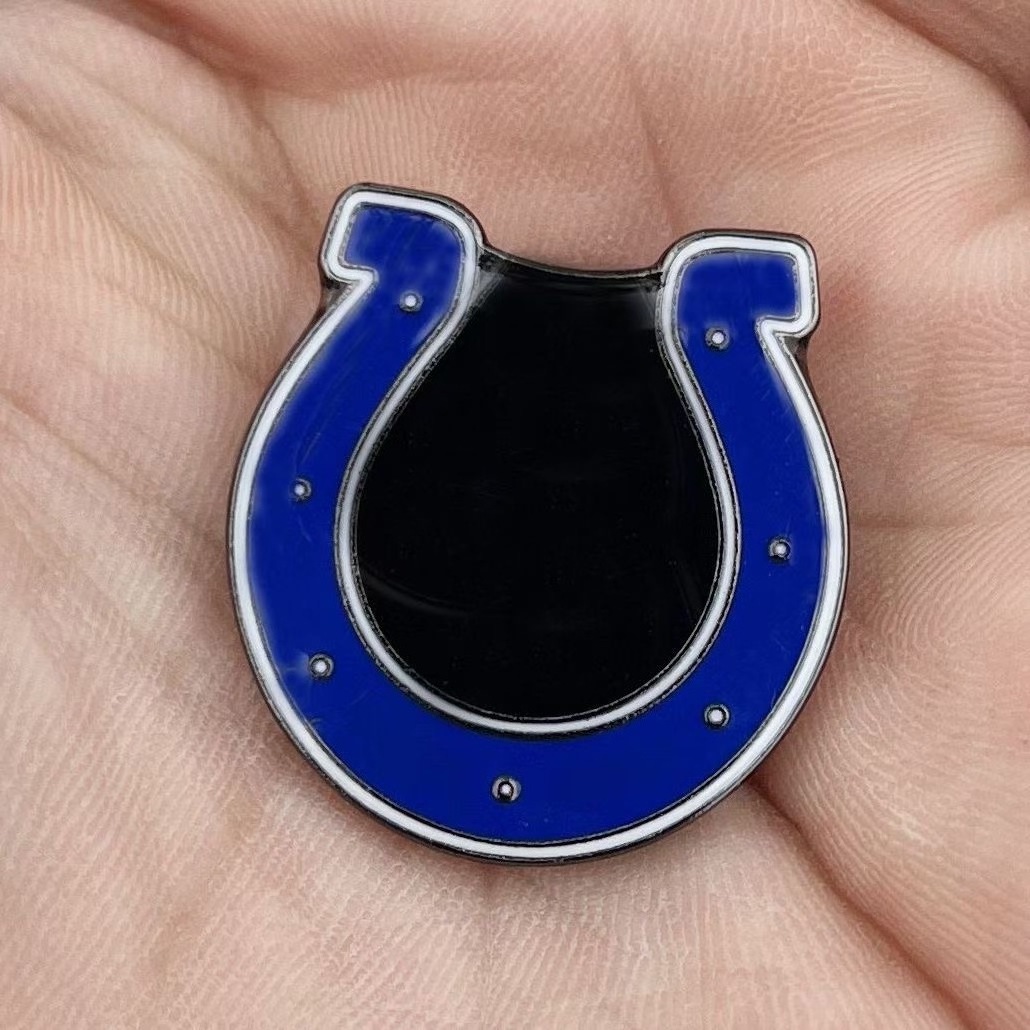 Custom National Football League Sport Enamel Lapel Pins Badge Brooch Hard Enamel NFL Team Enamel Lapel Pins