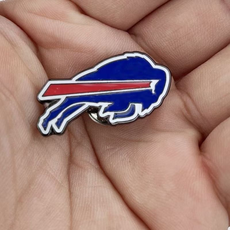 Custom National Football League Sport Enamel Lapel Pins Badge Brooch Hard Enamel NFL Team Enamel Lapel Pins