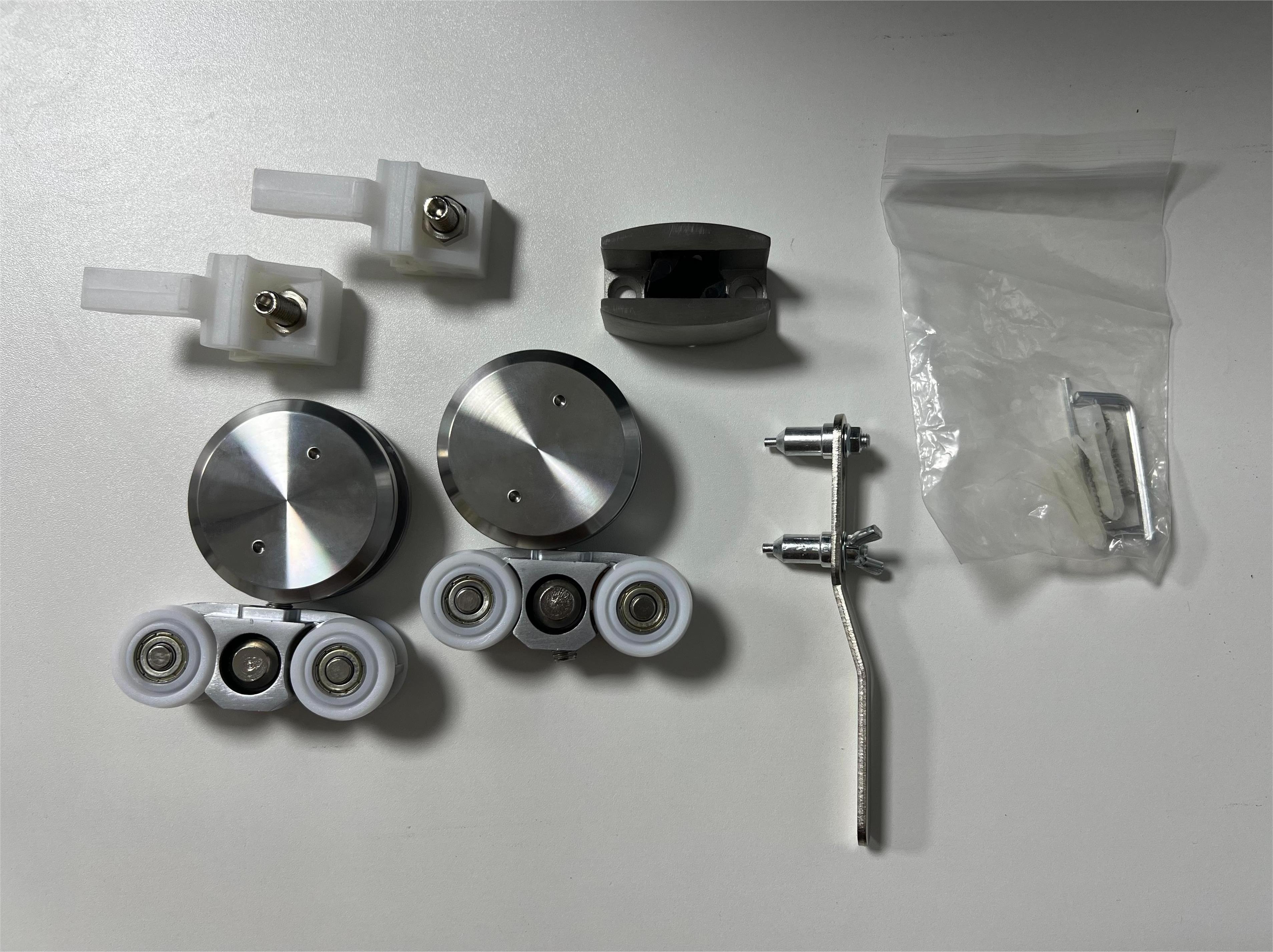 Factory Price Hotel Bathroom Sliding Door Hardware Shower Door Hardware Kit