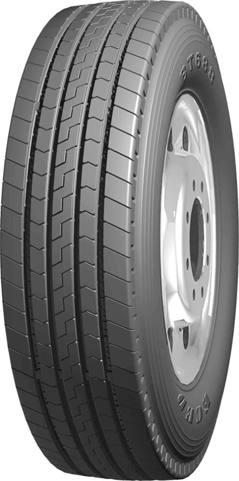 Heavy duty truck trailers Tubeless Radial tires BOTO BT168 315/80R22.5