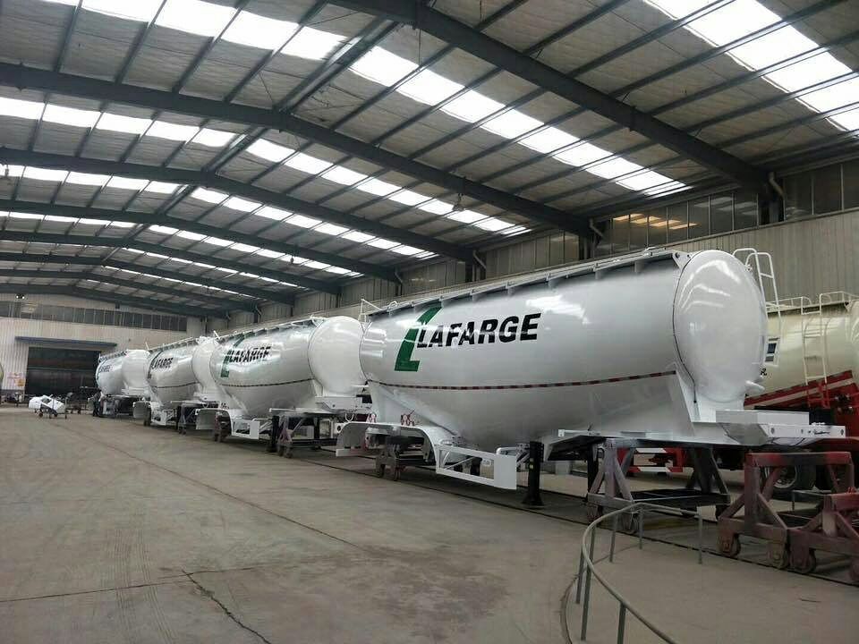 Low Prices Cement Silo Semi Trailer Dry Bulk Cement Trailer Cement Bulker