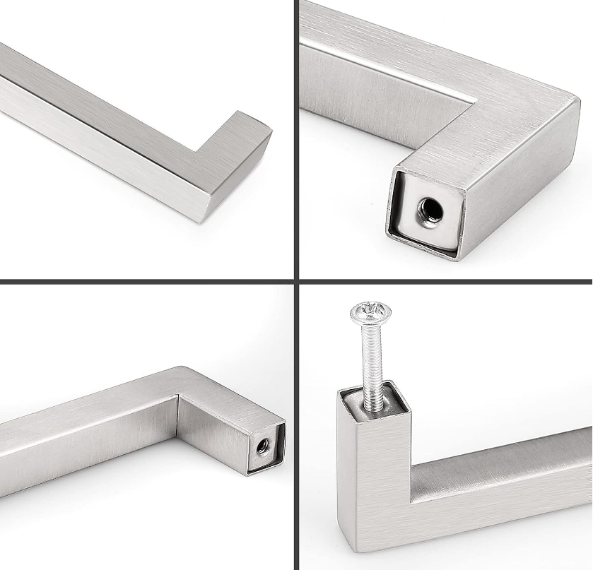 furniture handle factories high quality modern cabinet handles luxury brushed furniture handles