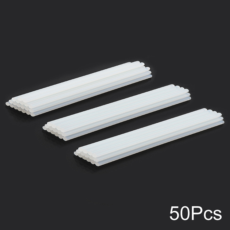 Silicone Bar Hot Glue Adhesive Stick Transparent Glue Stick Transparent Hot Melt Glue Sticks for Crafts