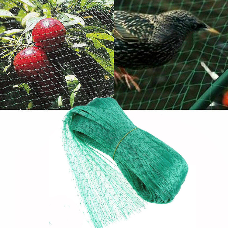 Anti Bird Net To Catching Birds Poultry Chicken Protection Fence Netting for Fruit Protection 2m/4m/6m/10m