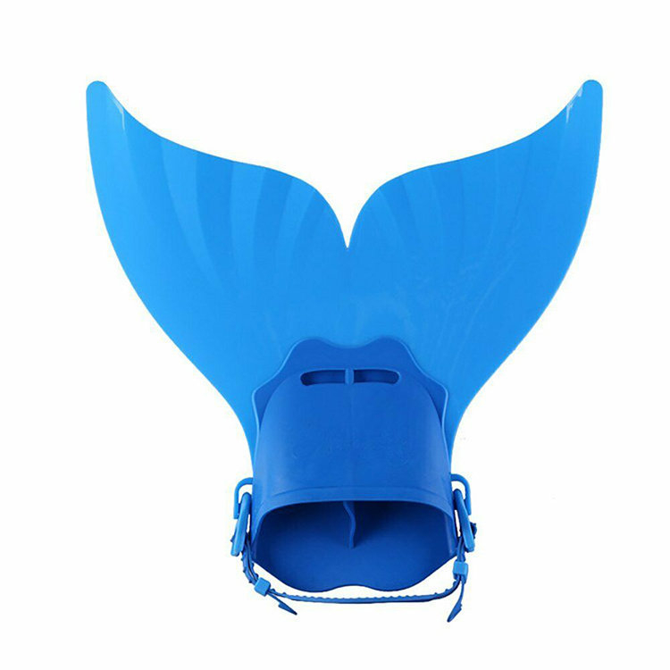 Factory Wholesale Foot Mermaid Monofin For Child Kids Adjustable Mermaid Fins Flipper Swimming