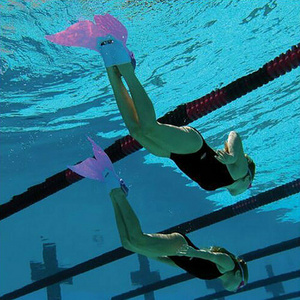 Wholesale Swimming Foot Paddles Monofin Fins Flippers Tool Webbed Training Diving