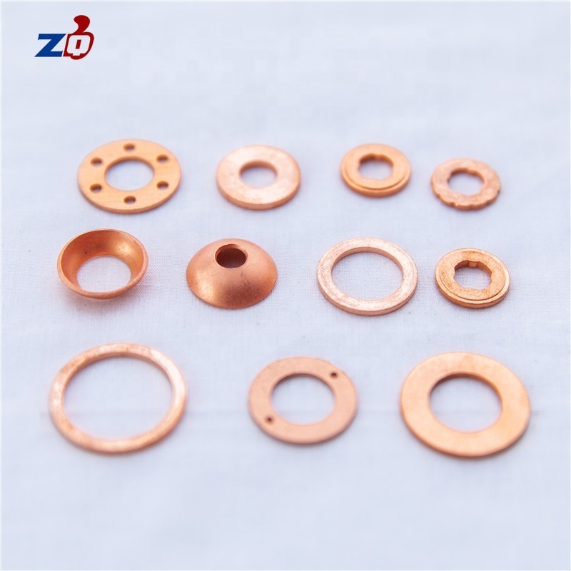 customized non standard metal gasket copper/paper/aluminium