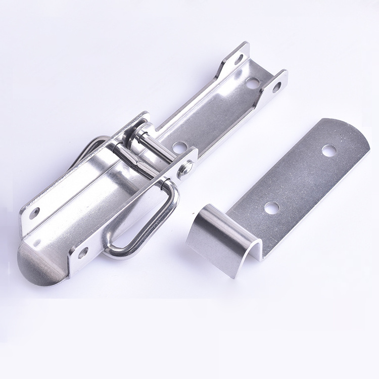 90 degree locking heavy duty hasp toggle latch