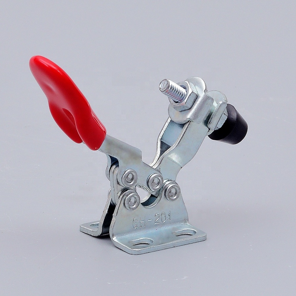 manual locking toggle clamps; straight line toggle clamp;self adjusting toggle clamp