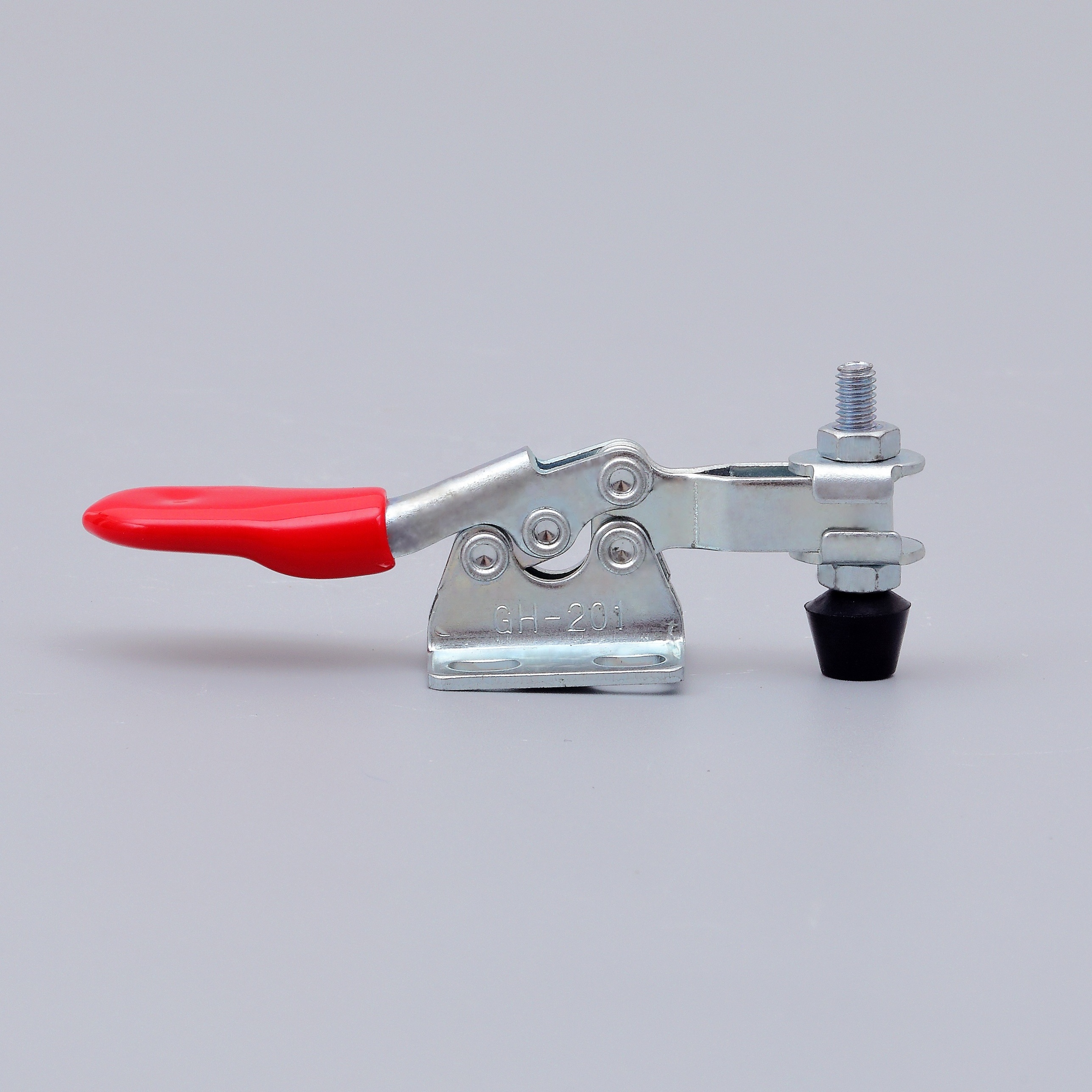 manual locking toggle clamps; straight line toggle clamp;self adjusting toggle clamp