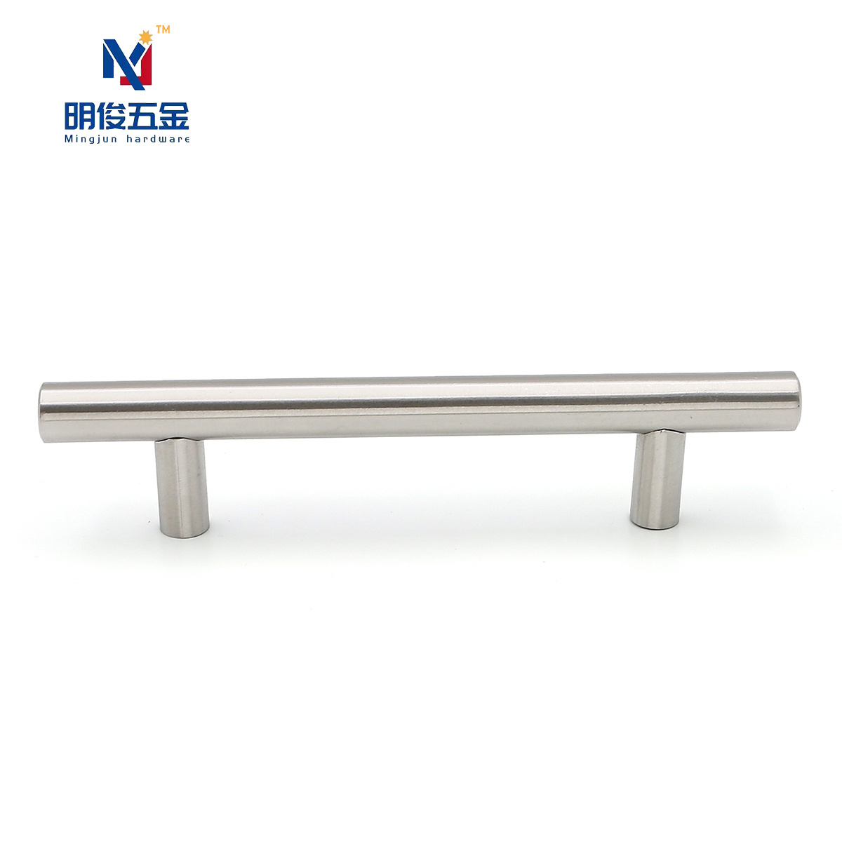 Furniture Hardware Hollow Tube Handle Stainless Steel T Bar Cabinet Drawer Pull Handle