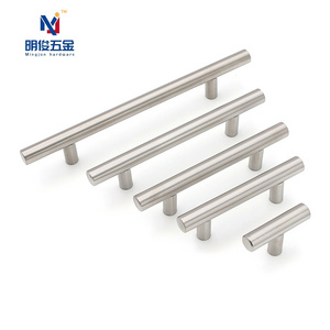 Modern Brush T Bar Door Bedroom Pulls Furniture Hardware Stainless Steel Kitchen Cabinet Door Handle Furniture Handle & Knob