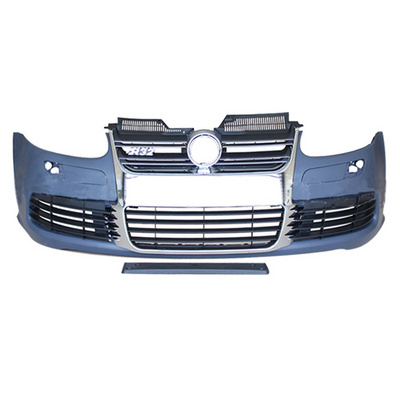 Auto modified High quality PP material Front bumper with grill for V W GOLF 5 2003-2008 change to GOLF 5 R32  body kit