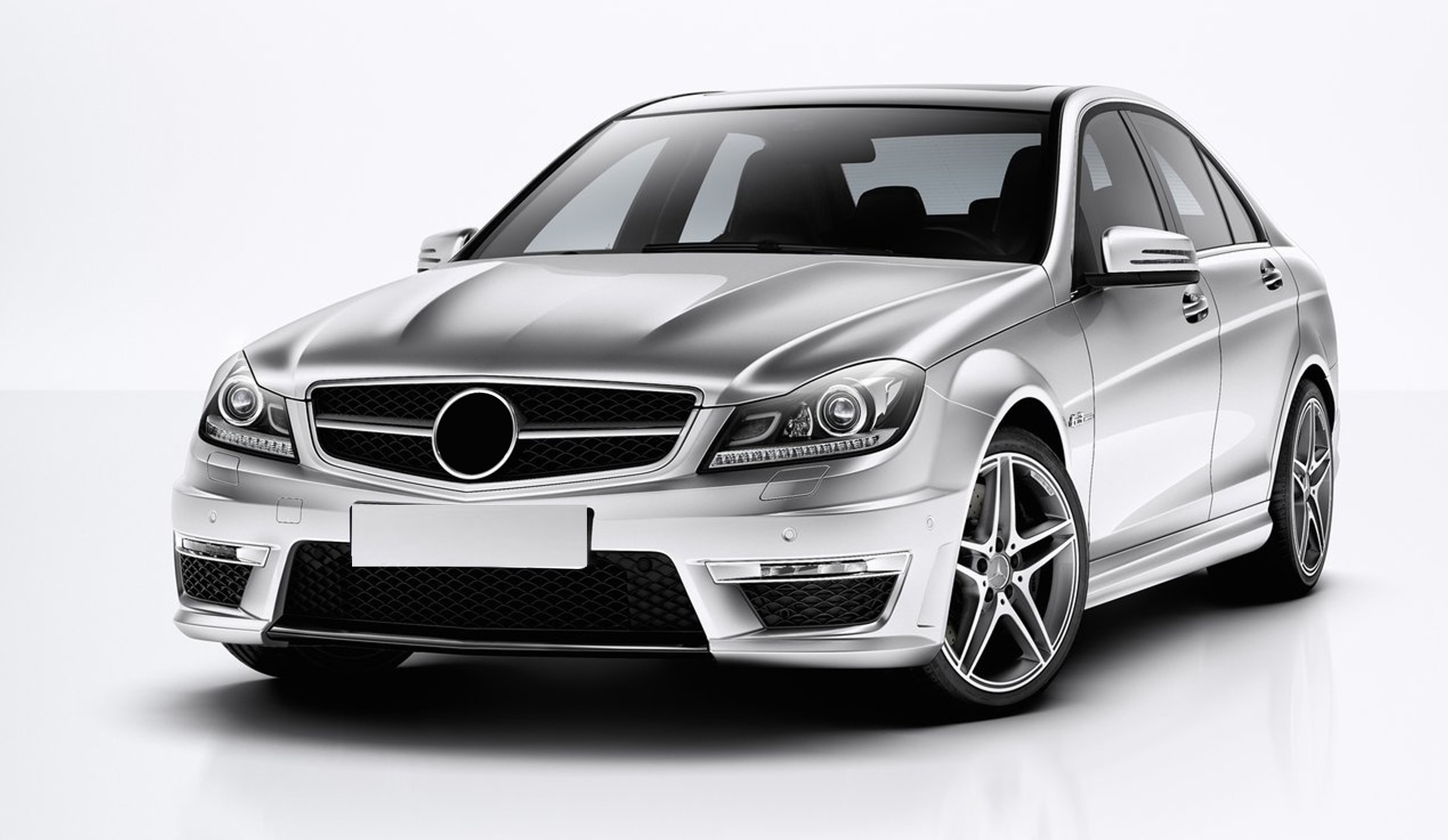 High quality full complete modified parts Mercedes BEN Z 2011-2014 W204  upgrade to C63 Body kits