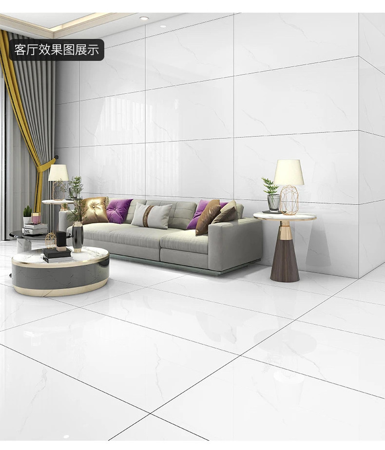 RUIDA Luxury Matt Finish Floor Grey Tiles 600x1200 Foshan Porcelain Ceramic Floor Tile