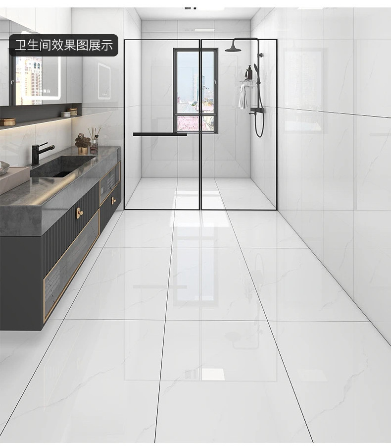 RUIDA Luxury Matt Finish Floor Grey Tiles 600x1200 Foshan Porcelain Ceramic Floor Tile