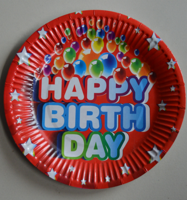 Factory Price 9 Inch  Paper dishes & plates Disposable Eco-friendly Birthday Party Paper Plates